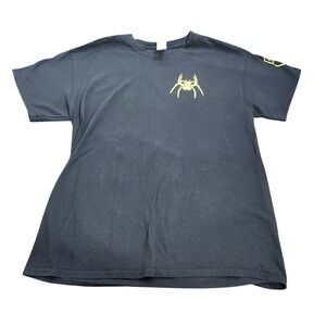 Spikes Tactical Psalm 144 Graphic T-Shirt Mens Large Black Gildan Ultra Cotton